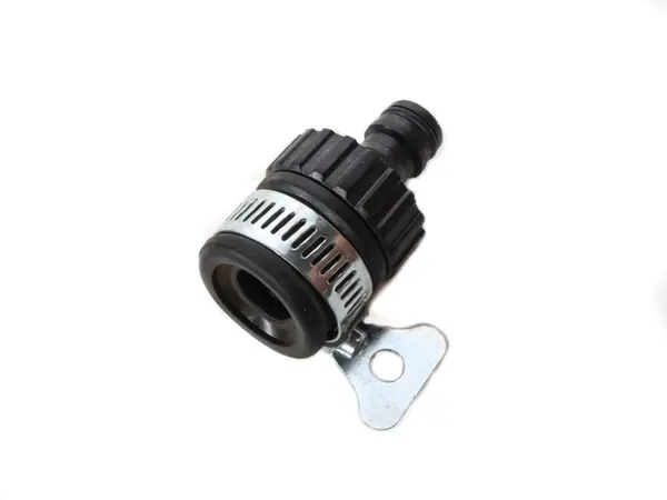 Adaptor Robinet din Cauciuc cu Colier pentru Furtun