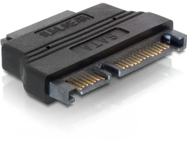 Adaptor SATA 22 pini la Slim SATA 13 pini T-M, Delock 65156
