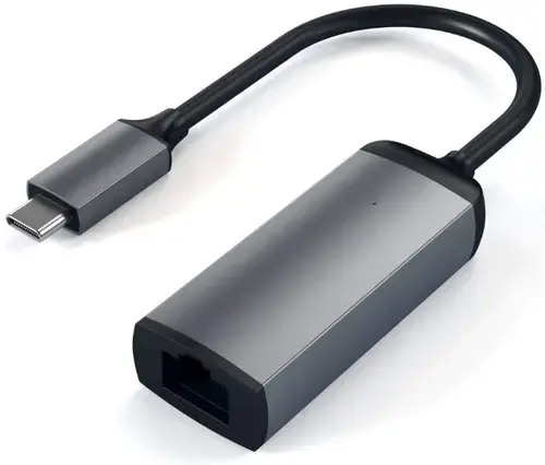 Adaptor Satechi Type-C - RJ45, Gigabit (Gri)