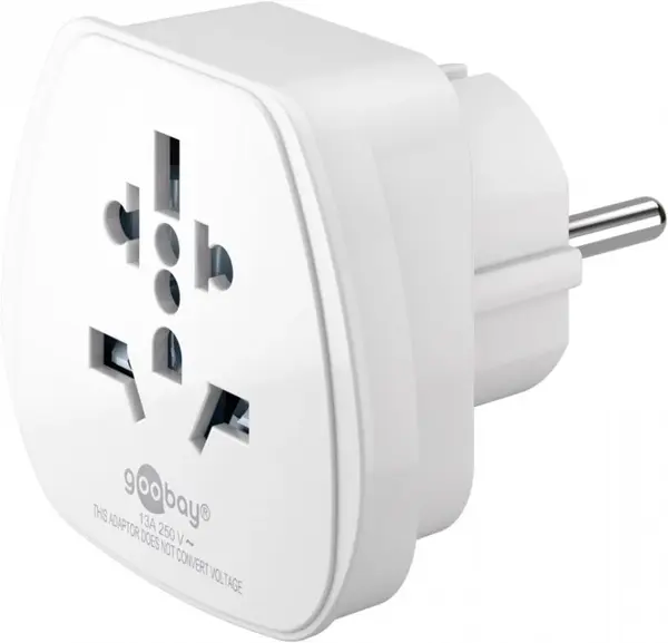 Adaptor universal UK, USA la Europa, Goobay 94026