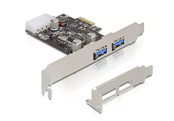 ADAPTOR USB3.0 la 2xUSB 3.0 PCI-Ex