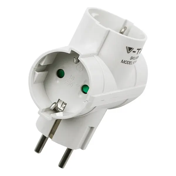 Adaptor V-tac, 3 prize 3x16A max 3680W, SKU-8786