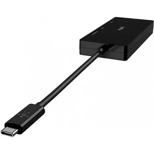 Adaptor Video Belkin AVC003btBK, USB-C, HDMI, VGA, DVI, DisplayPort, Multi-Port, 4K UHD