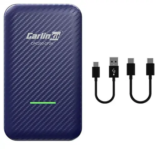Adaptor wireless auto Carlinkit 4.0, compatibil cu Carplay/Android