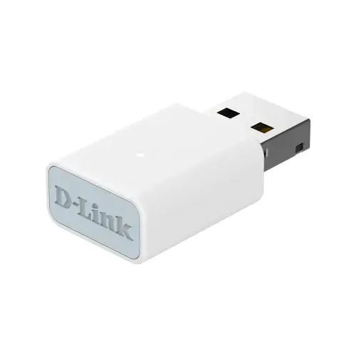 Adaptor Wireless DLink AC13U, USB 2.0 (Alb)
