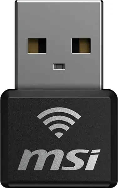 Adaptor wireless MSI AX1800 Nano, USB, Wifi 6, 1201 Mbps, 2.4GHz/5GHz