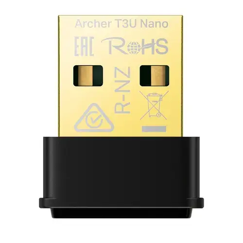 Adaptor Wireless TP-Link Archer T3U Nano, AC1300, Dual-Band, MU-MIMO, Design nano
