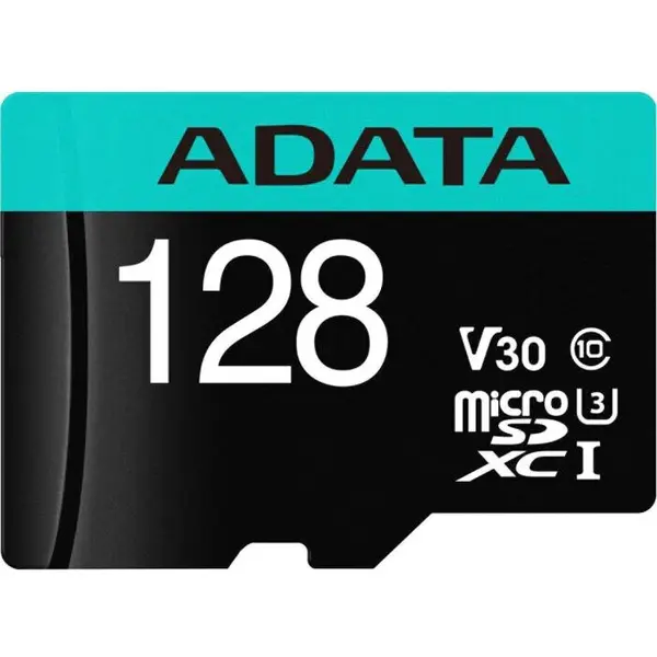 Adata Card de memorie ADATA PremierPRO, MicroSDXC, 128 GB, UHS-I U3 + Adaptor