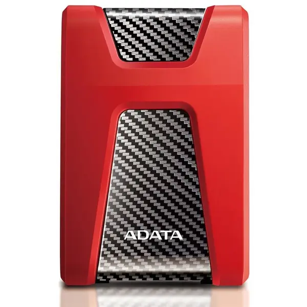 Adata External HDD Adata Durable HD650, 2TB, USB 3.1, Rosu