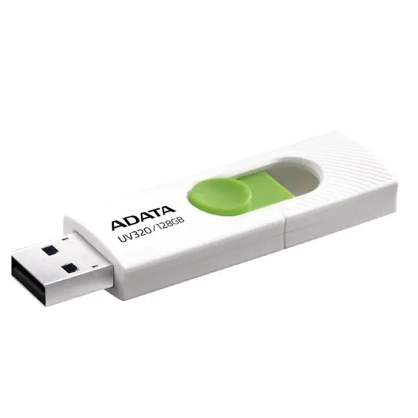 Adata Memorie externa ADATA UV320 128 GB USB 3.0 Alb-Verde