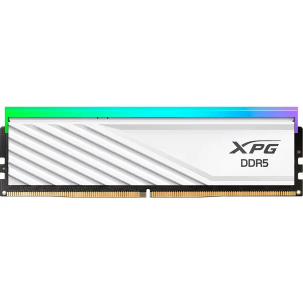 Adata Memorie RAM ADATA XPG Lancer Blade RGB, Capacitate 16GB DDR5 (1x16 GB), Frecventa 6400, CL - 32, Alb