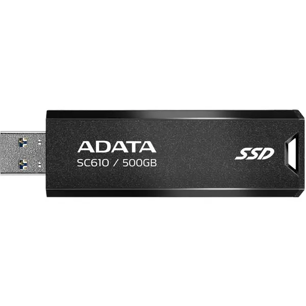 Adata SSD Extern Adata SC610 ,500GB, USB 3.1, Negru