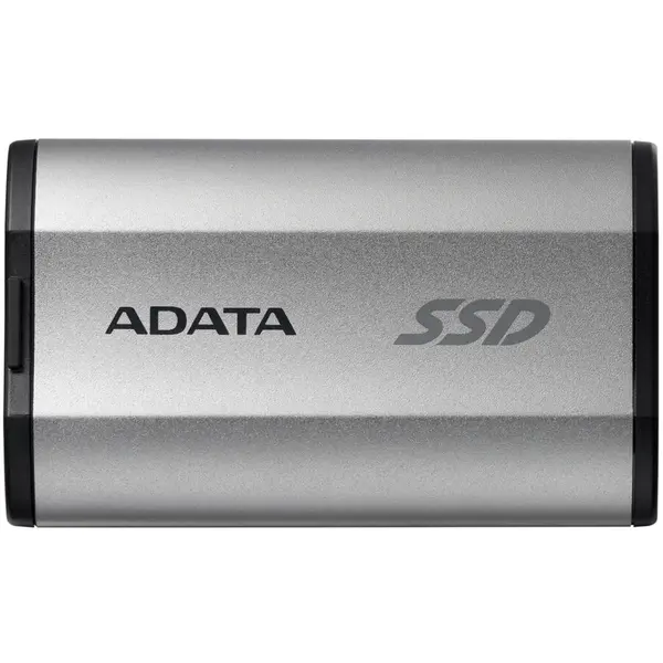Adata SSD Extern ADATA SD810, capacitate 1TB, USB 3.2 Type C, 20Gb/s, Argintiu
