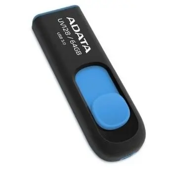 Adata Stick Adata 64 GB DashDrive Classic UV128 3.0 (black/blue)