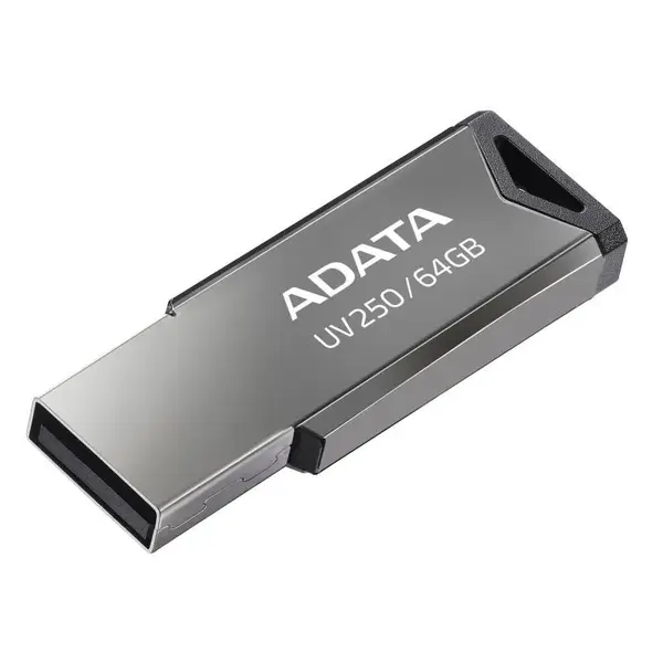 ADATA USB 64GB 2.0 UV250 SILVER ADATA USB 64GB 2.0 UV250 SILVER
