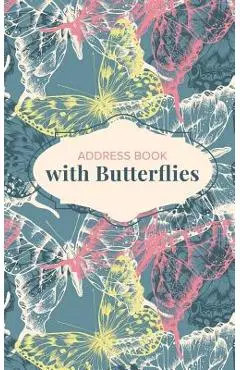 Address Book with Butterflies - Journals R. Us