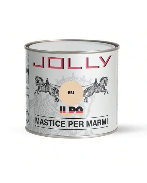 Adeziv Mastic, Lipire, Restaurare, Pentru Marmura si Piatra Naturala - Ilpa Jolly TIXO Paglierino Bej cu Catalizator, 750ml
