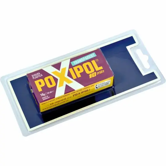 Adeziv Poxipol, de reparare, actionare rapida, 14 ml, transparent Engros