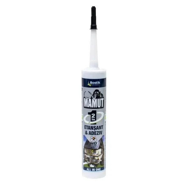 Adeziv si Izolant Universal Negru Mamut Seal, 290 ml