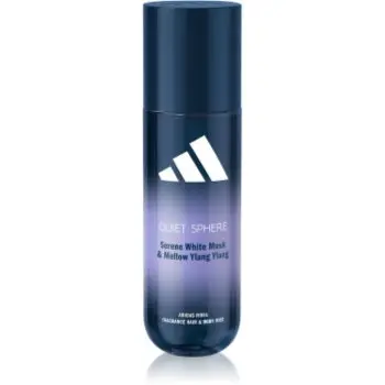 Adidas Vibes Quiet Sphere spray parfumat pentru corp și păr pentru femei