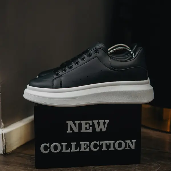 ADIDASI ALEXANDER BLACK-WHITE ABMQ7(088-1) (MĂRIME: 40)