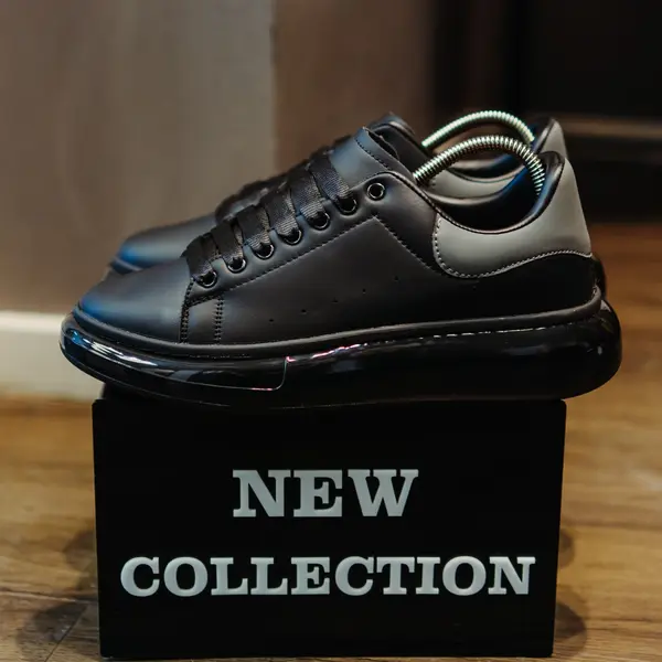 ADIDASI ALEXANDER GLOSSY BLACK-GREY ABMQ17(095-1) (MĂRIME: 42)