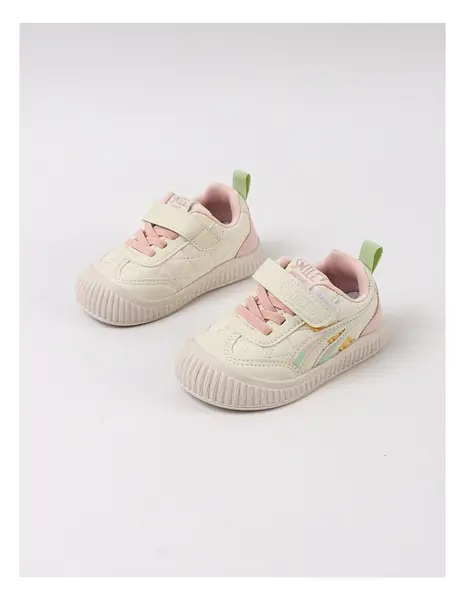 Adidasi baby confort Snile Girl, cu roz