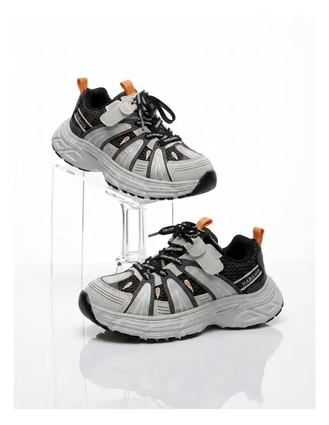 Adidasi Kids Habamq negru-gri