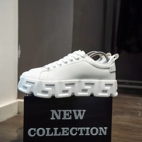ADIDASI SNEAKERS GRECA LABIRINTH WHITE ABVL2(082-2) (MĂRIME: 40)