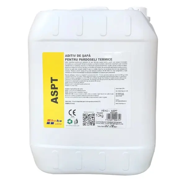 Aditiv de Sapa pentru Incalzire Pardoseala, Heko, Bidon, 1 kg