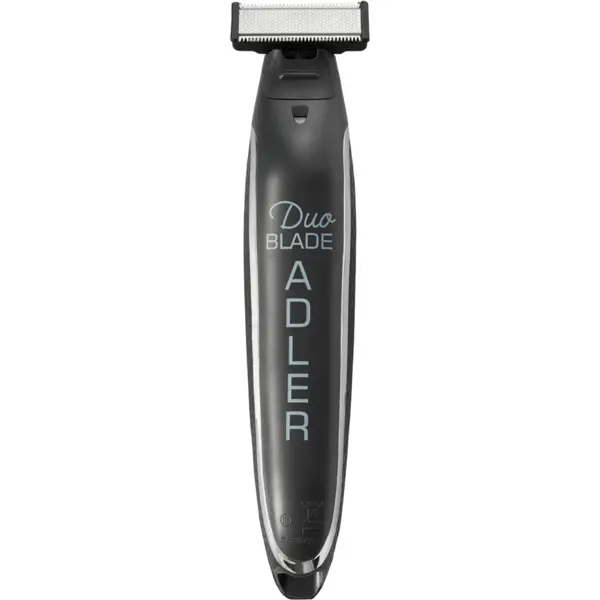 ADLER Aparat hibrid de barbierit si tuns barba Adler AD 2922, 3 piepteni, acumulator, lumina LED, Negru