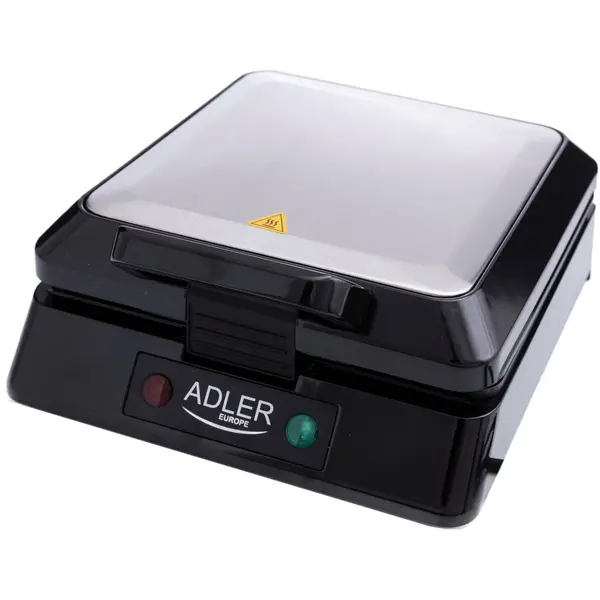 ADLER Aparat pentru preparat vafe AD 3036, Adler, Negru/Argintiu