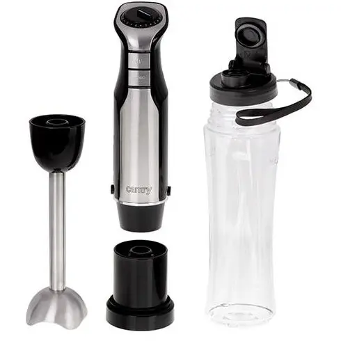 ADLER Blender Camry CR 4615 cu 1 recipient portabil cu capac pentru Smothie, Putere 700 W, Negru