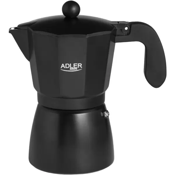 ADLER Cafetiera Italiana Adler AD 4421 Pentru Aragaz 320ml, Negru