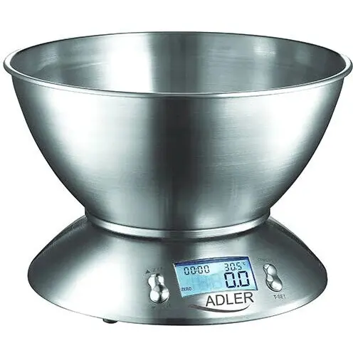 ADLER Cantar bucatarie Adler, AD3134, 5 kg, Inox
