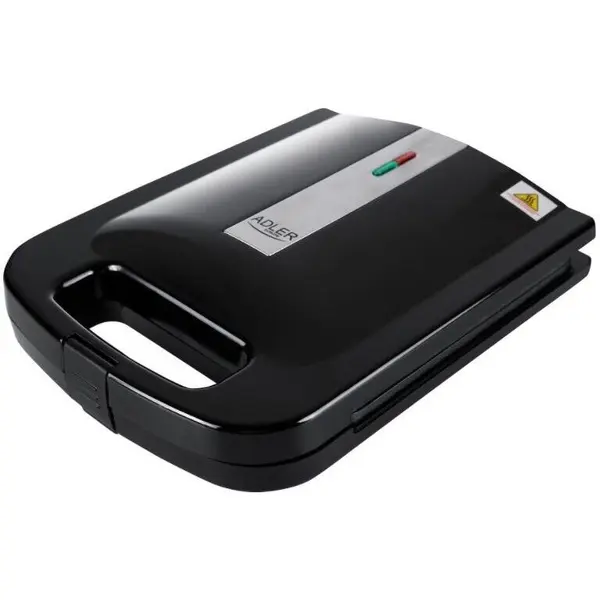 ADLER Cuptor sandwich Adler AD 3055 2000 W Negru, Argintiu