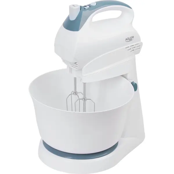ADLER Mixer cu bol Adler AD4202, 300W, 5 viteze, Alb