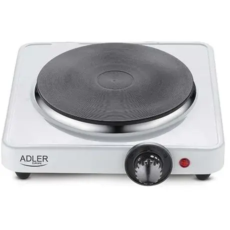 ADLER Plita Electrica Adler cu 1 Arzator si Control Temperatura, Putere 1500W