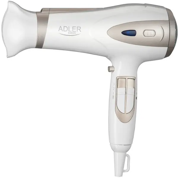 ADLER Uscator de par Adler AD 2248WC, 2400W, 2 viteze, 3 trepte de temperatura, Alb