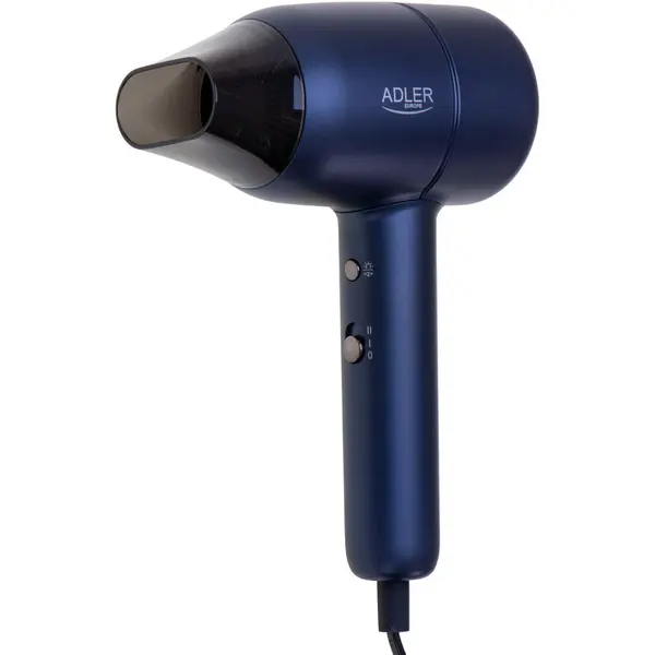 ADLER Uscator de par Adler AD 2279b, 1600W, 2 viteze, 2 trpte de temperatura, Albastru