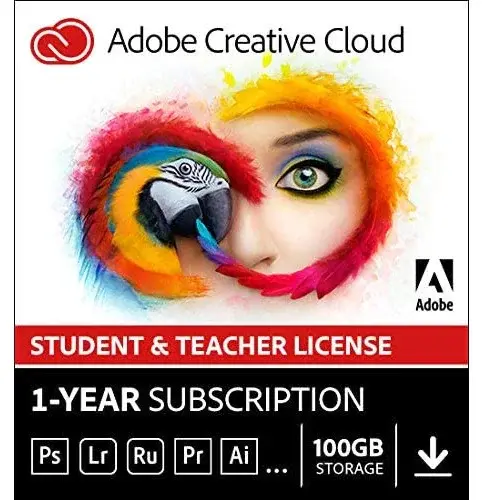 Adobe Adobe Creative Cloud Student and Teacher Edition All Apps (2020) MULTI Win/Mac - abonament anual