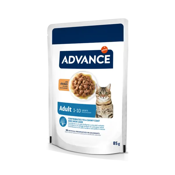 Advance Cat Wet Adult Pui, 85 g