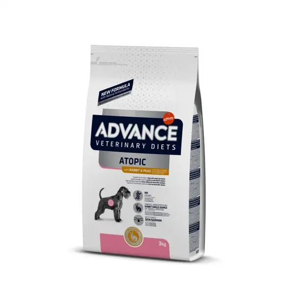 Advance Dog Atopic , fara cereale Cu iepure E i mazare 3 kg