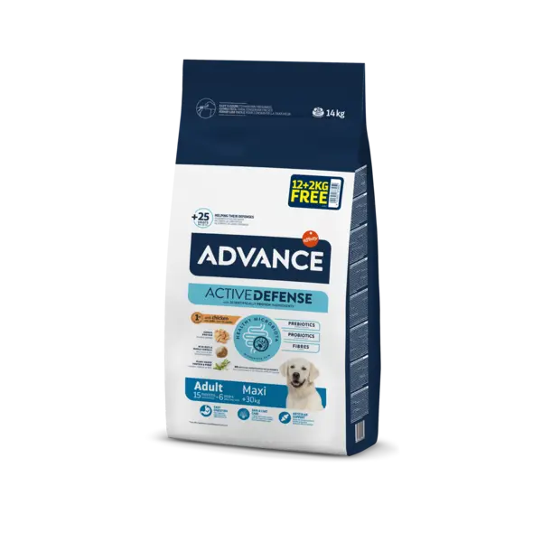 Advance Dog Maxi Adult, 12+2 kg