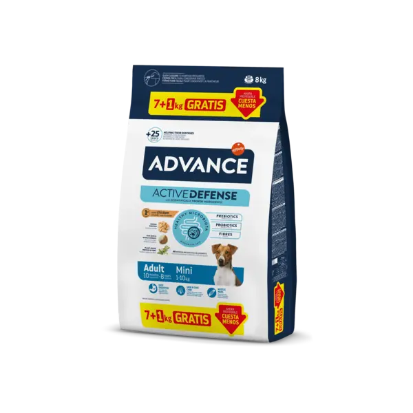 Advance Dog Mini Adult, 7+1 kg