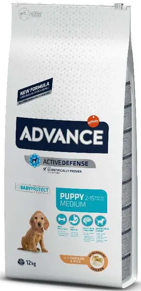 ADVANCE PUPPY Medium, Pui şi orez