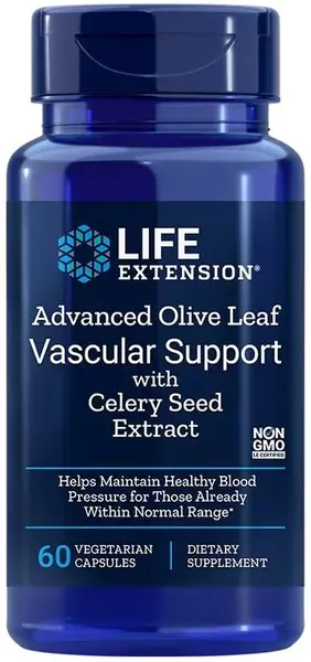 Advanced Olive Leaf Vascular Support, 60 vege capsule, Life Extension