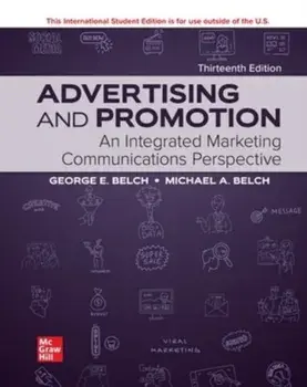 Advertising and Promotion ISE. 13 ed, Paperback/Michael Belch