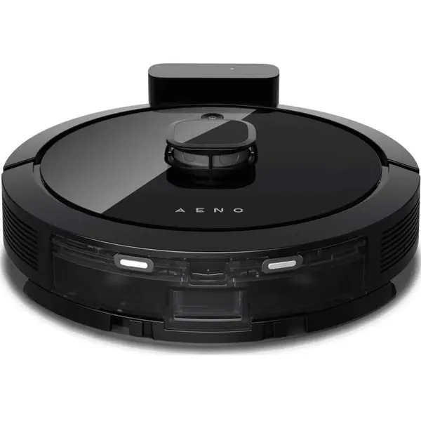 AENO Aspirator Robot Aeno ARC0007S, Wireless, 4000Pa, 5200mAh, 0.3l, Filtru HEPA, Autonomie, 250min, Negru