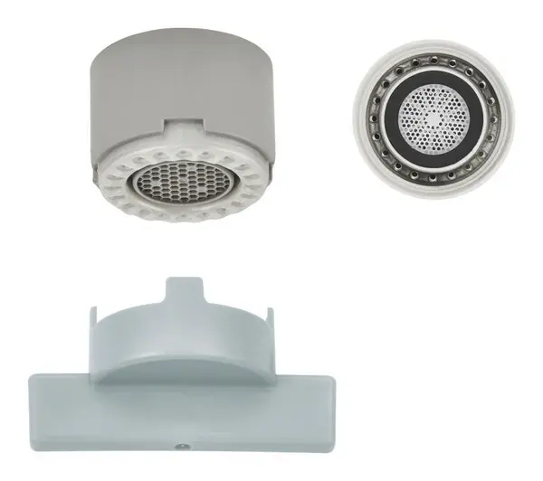 Aerator baterie bucatarie Grohe 48347000, fara limitator, anti-calcar, cheie, pentru Essence, Concetto